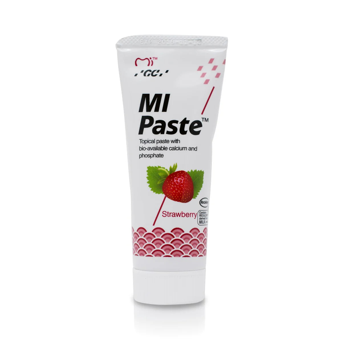 MI Paste® Strawberry Flavour (40g) - Topical Tooth Crème with Calcium & Phosphate