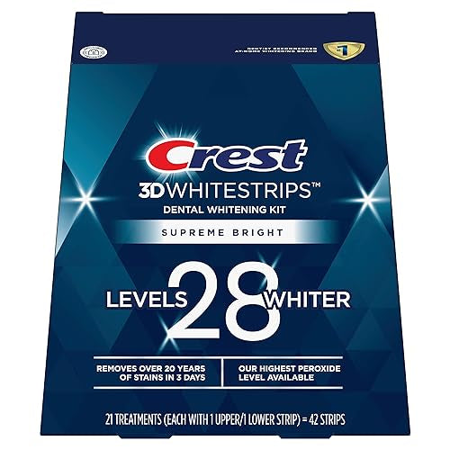 Crest® 3D Whitestrips™ Supreme Bright - Teeth Whitening Strips