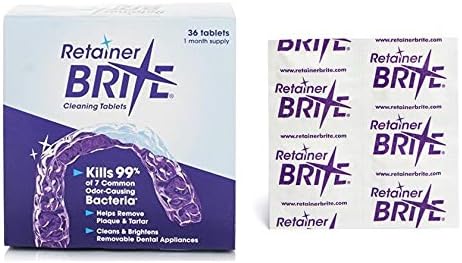 Retainer Brite Cleaning Tablets - 36 Tablets