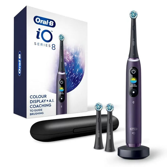 Oral-B® iO™  Series 8 Electric Toothbrush - Violet Ametrine